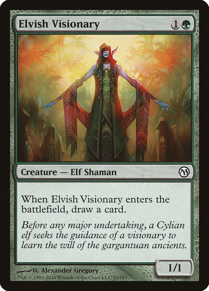 Elvish Visionary [Duels of the Planeswalkers] | The CG Realm