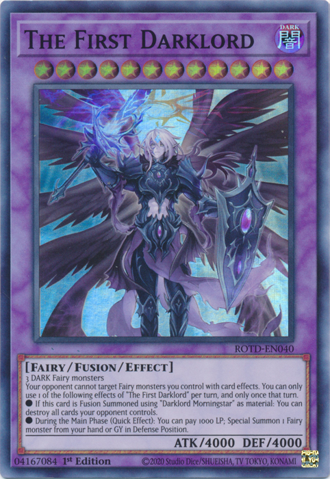 The First Darklord [ROTD-EN040] Super Rare | The CG Realm
