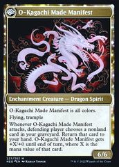 The Kami War // O-Kagachi Made Manifest [Kamigawa: Neon Dynasty Prerelease Promos] | The CG Realm