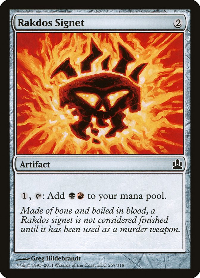 Rakdos Signet [Commander 2011] | The CG Realm