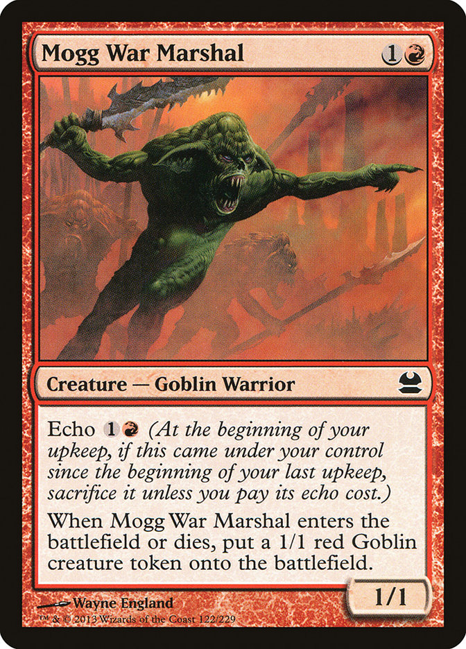 Mogg War Marshal [Modern Masters] | The CG Realm