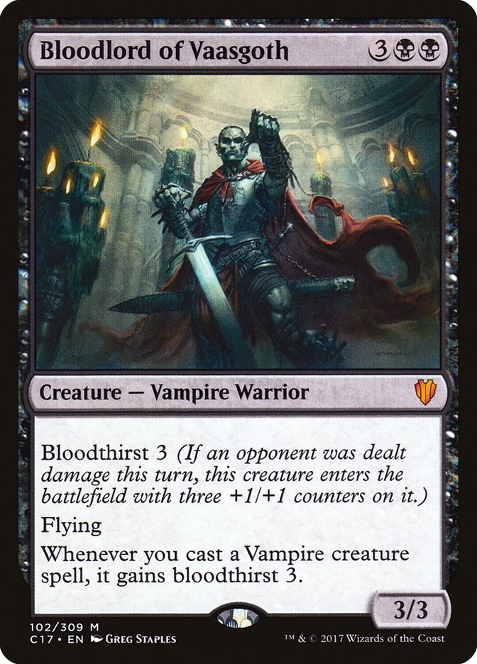 Bloodlord of Vaasgoth [Commander 2017] | The CG Realm