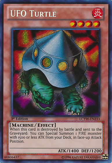 UFO Turtle [LCYW-EN233] Secret Rare | The CG Realm