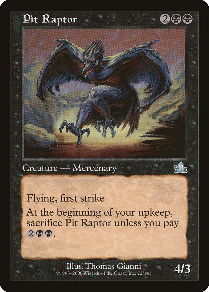 Pit Raptor [Prophecy] | The CG Realm