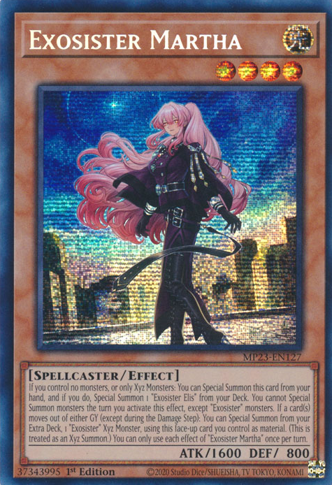 Exosister Martha [MP23-EN127] Prismatic Secret Rare | The CG Realm