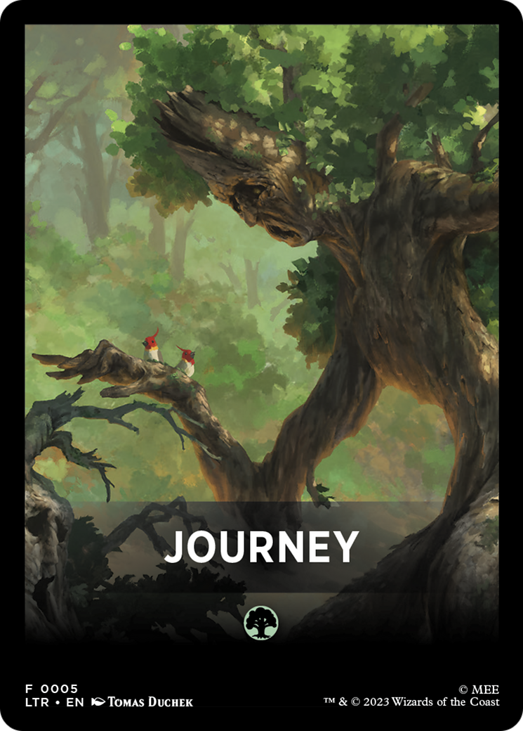 Journey Theme Card [The Lord of the Rings: Tales of Middle-Earth Tokens] | The CG Realm