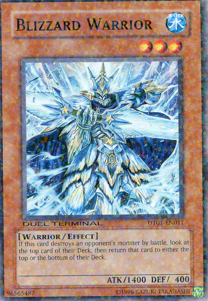 Blizzard Warrior [DT01-EN011] Common | The CG Realm