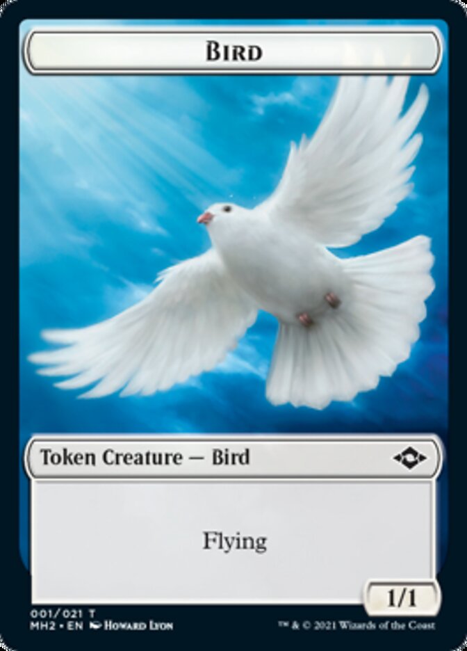 Bird // Food (18) Double-Sided Token [Modern Horizons 2 Tokens] | The CG Realm
