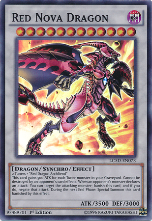 Red Nova Dragon [LC5D-EN073] Super Rare | The CG Realm