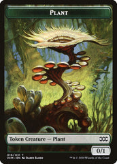 Eldrazi Spawn // Plant Double-Sided Token [Double Masters Tokens] | The CG Realm
