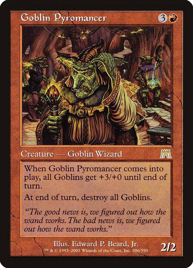 Goblin Pyromancer [Onslaught] | The CG Realm