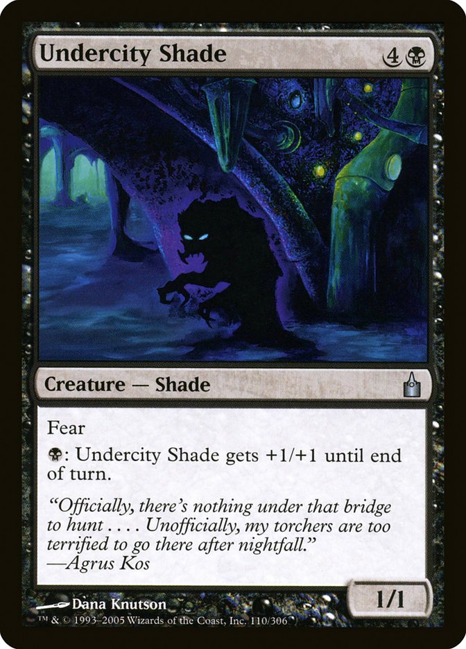 Undercity Shade [Ravnica: City of Guilds] | The CG Realm