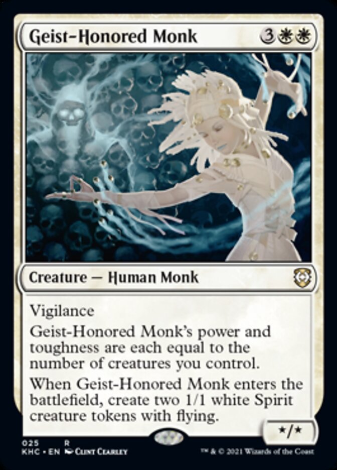 Geist-Honored Monk [Kaldheim Commander] | The CG Realm