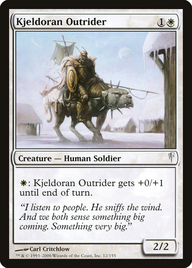 Kjeldoran Outrider [Coldsnap] | The CG Realm