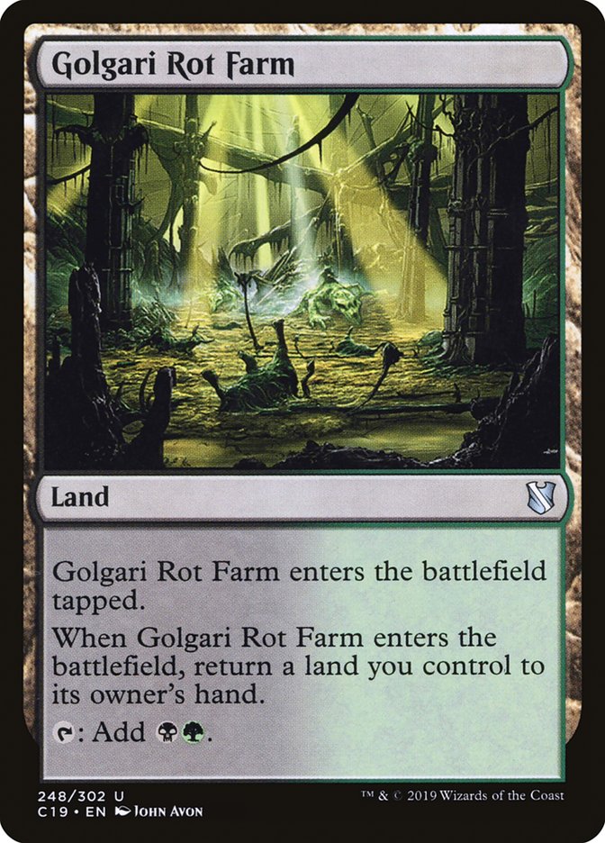 Golgari Rot Farm [Commander 2019] | The CG Realm