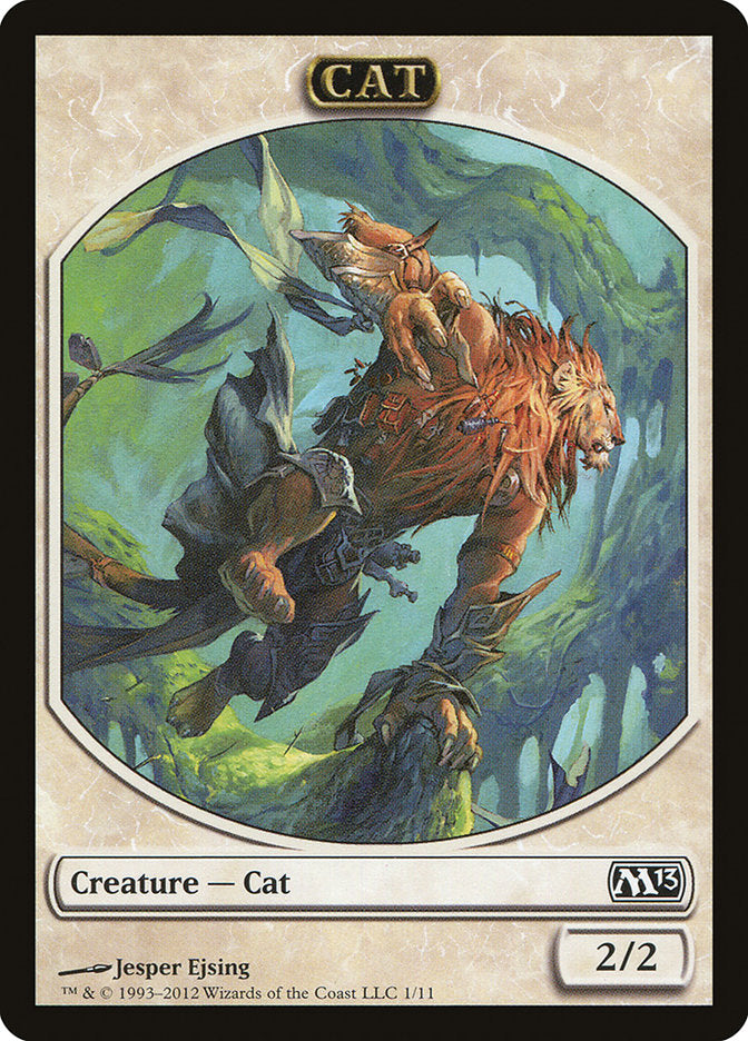 Cat Token [Magic 2013 Tokens] | The CG Realm