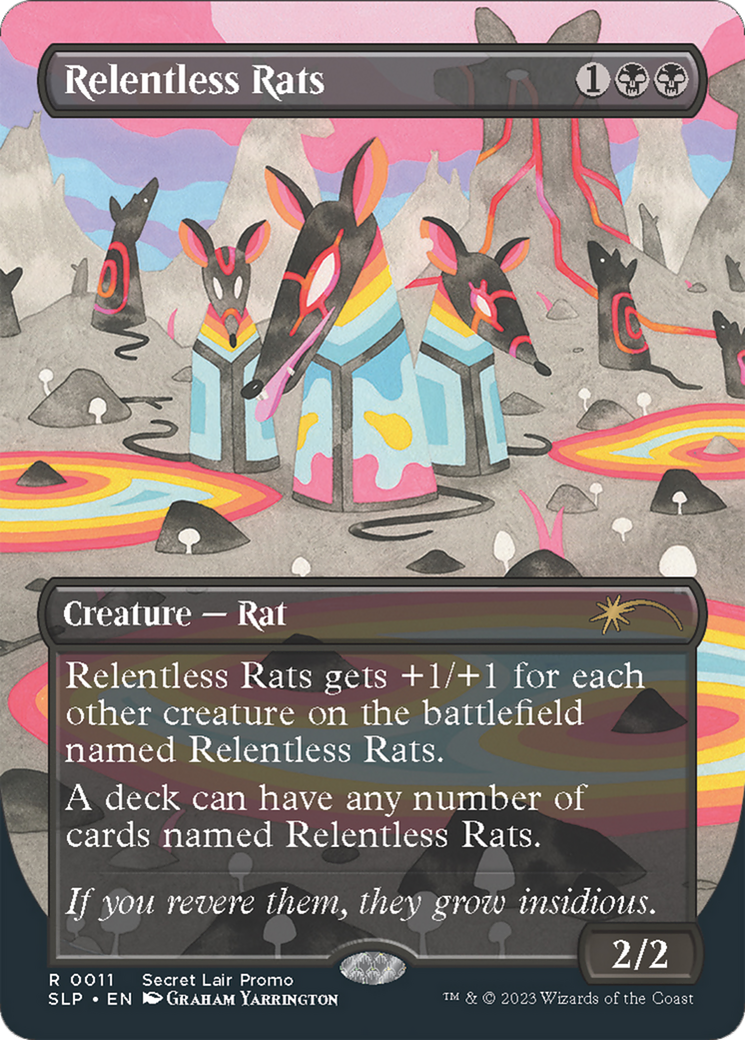 Relentless Rats (0011) [Secret Lair Showdown] | The CG Realm