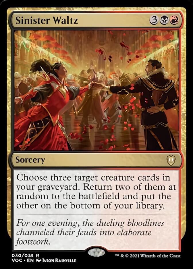 Sinister Waltz [Innistrad: Crimson Vow Commander] | The CG Realm