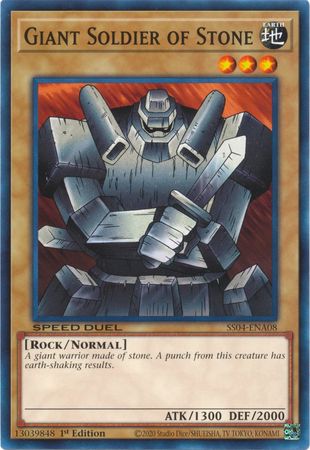 Giant Soldier of Stone [SS04-ENA08] Common | The CG Realm