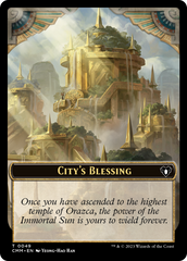 City's Blessing // Ogre Double-Sided Token [Commander Masters Tokens] | The CG Realm