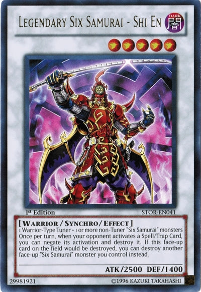 Legendary Six Samurai - Shi En [STOR-EN041] Ultra Rare | The CG Realm