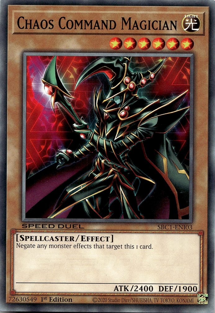 Chaos Command Magician [SBC1-ENI03] Common | The CG Realm