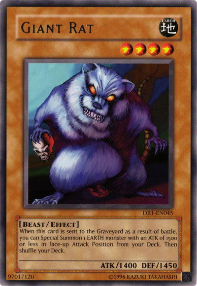 Giant Rat [DB1-EN045] Rare | The CG Realm