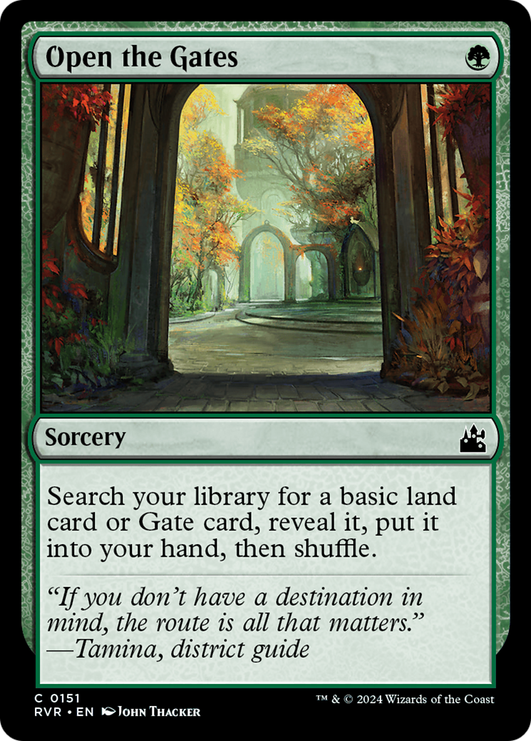 Open the Gates [Ravnica Remastered] | The CG Realm
