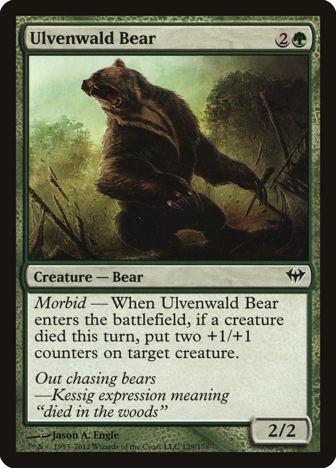 Ulvenwald Bear [Dark Ascension] | The CG Realm