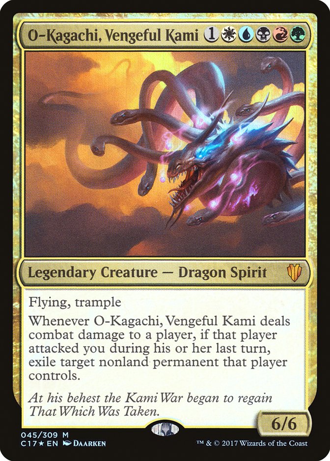 O-Kagachi, Vengeful Kami [Commander 2017] | The CG Realm