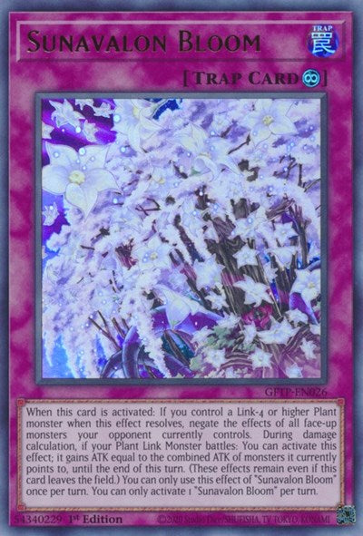 Sunavalon Bloom [GFTP-EN026] Ultra Rare | The CG Realm