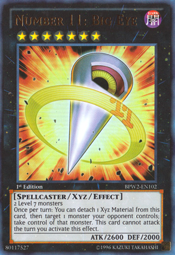 Number 11: Big Eye [BPW2-EN102] Ultra Rare | The CG Realm