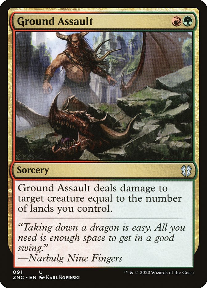 Ground Assault [Zendikar Rising Commander] | The CG Realm