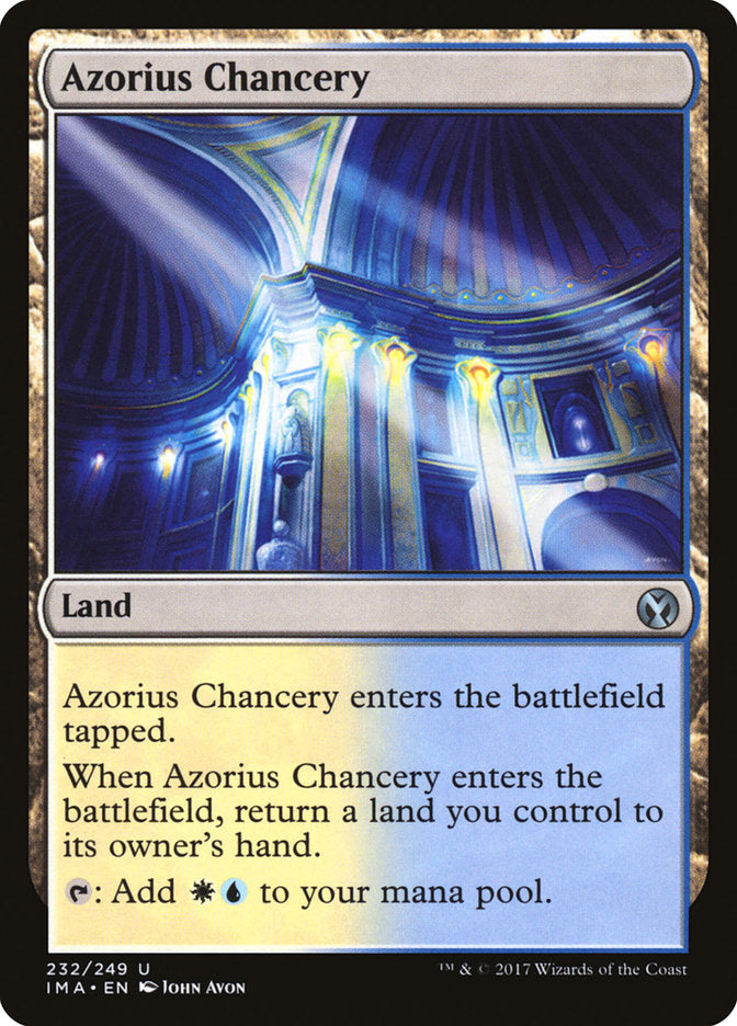 Azorius Chancery [Iconic Masters] | The CG Realm