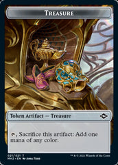 Crab // Treasure (21) Double-Sided Token [Modern Horizons 2 Tokens] | The CG Realm