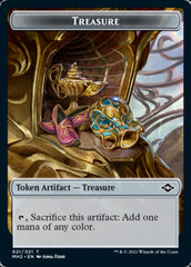 Thopter // Treasure (21) Double-Sided Token [Modern Horizons 2 Tokens] | The CG Realm