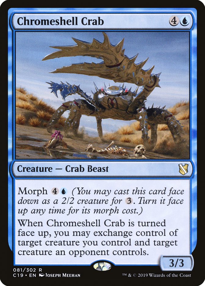 Chromeshell Crab [Commander 2019] | The CG Realm