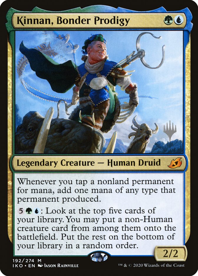 Kinnan, Bonder Prodigy (Promo Pack) [Ikoria: Lair of Behemoths Promos] | The CG Realm