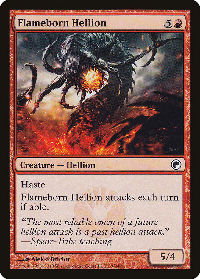 Flameborn Hellion [Scars of Mirrodin] | The CG Realm