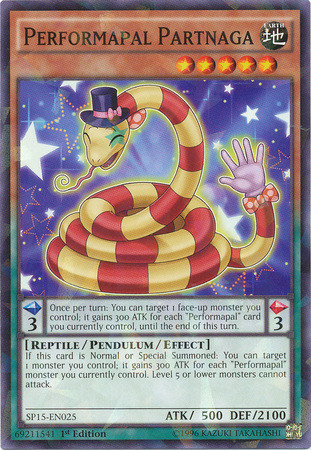 Performapal Partnaga [SP15-EN025] Shatterfoil Rare | The CG Realm