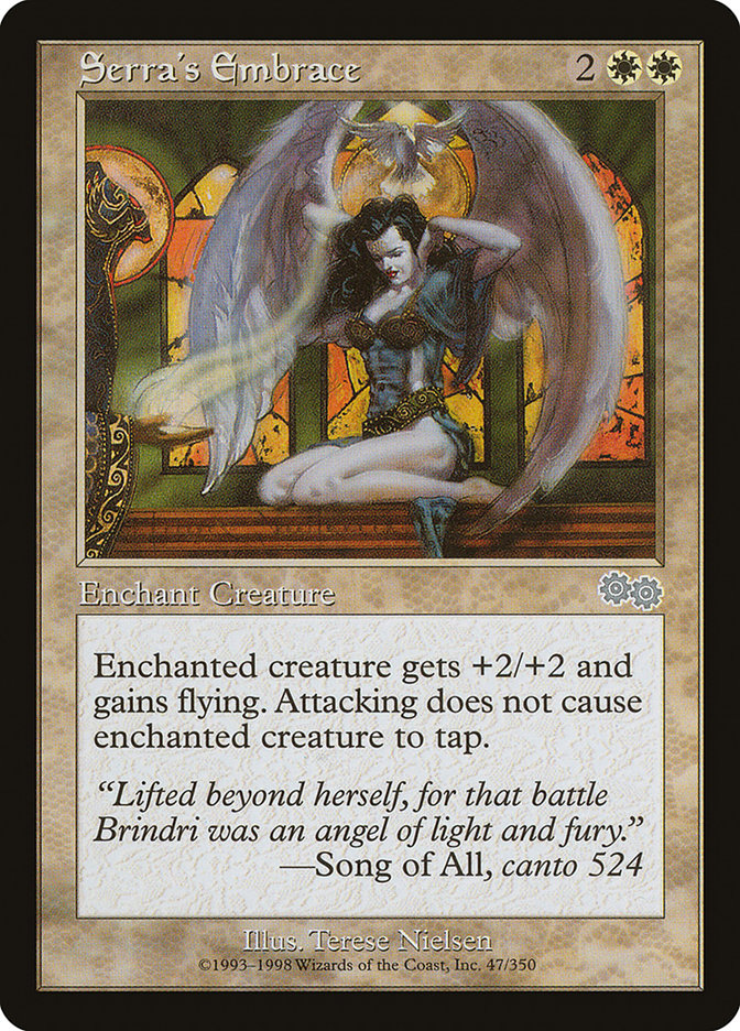 Serra's Embrace [Urza's Saga] | The CG Realm