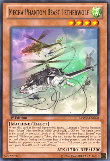 Mecha Phantom Beast Tetherwolf [BPW2-EN060] Common | The CG Realm