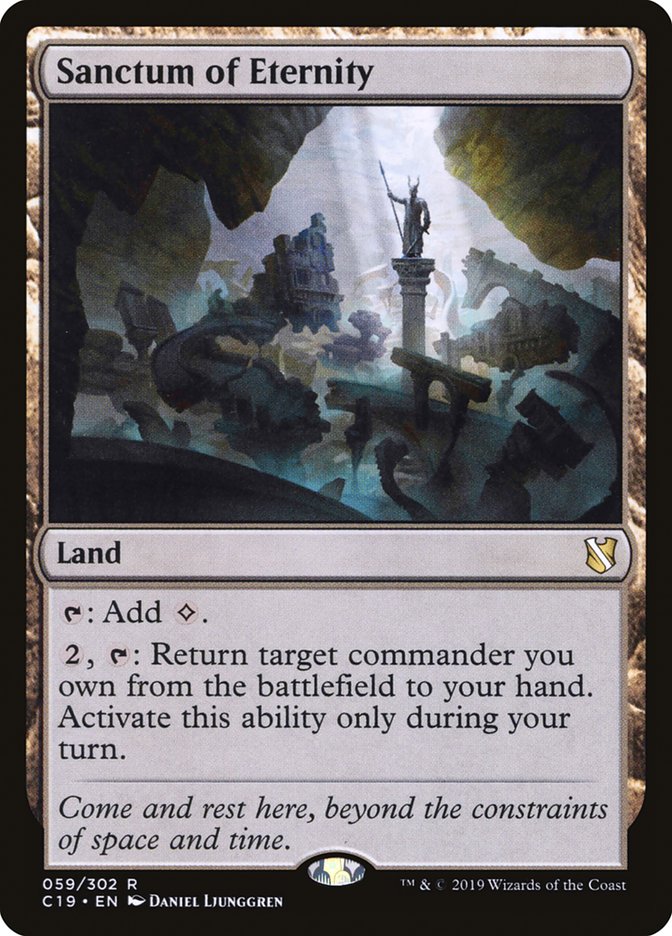 Sanctum of Eternity [Commander 2019] | The CG Realm