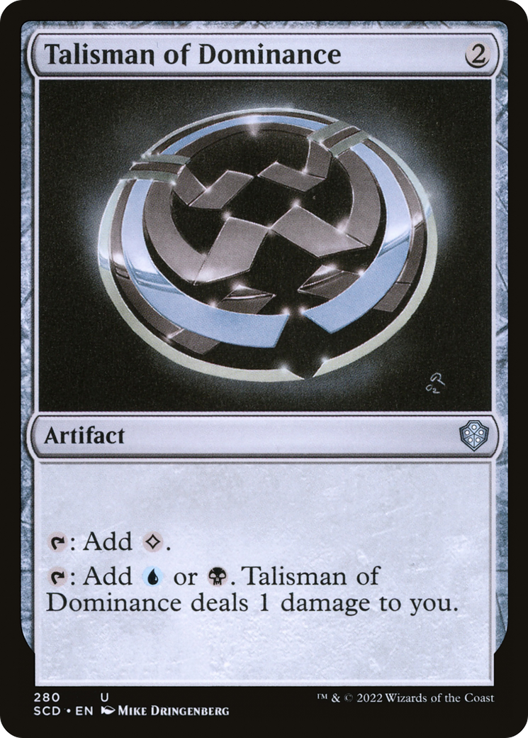 Talisman of Dominance [Starter Commander Decks] | The CG Realm