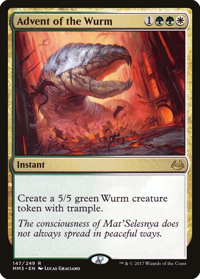 Advent of the Wurm [Modern Masters 2017] | The CG Realm