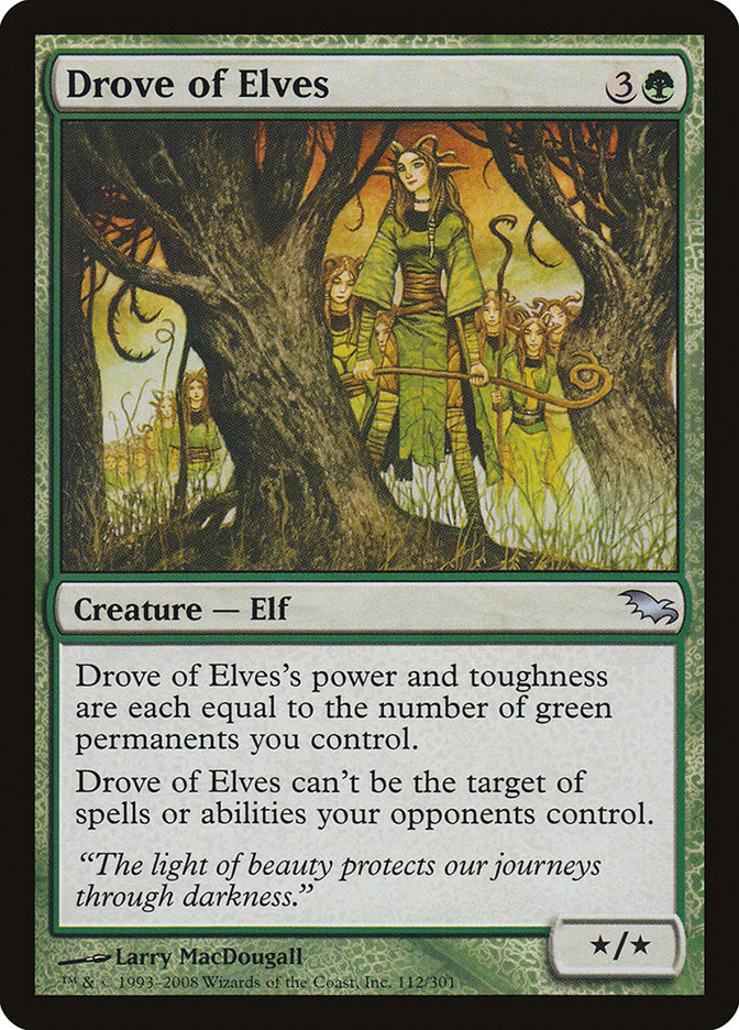 Drove of Elves [Shadowmoor] | The CG Realm