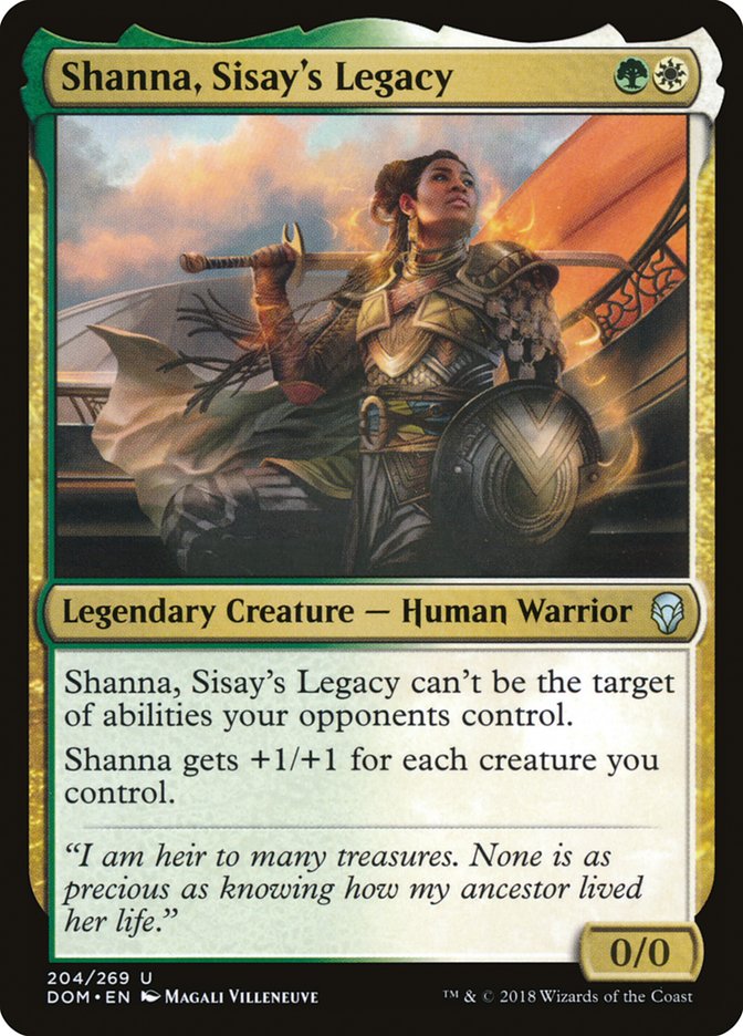 Shanna, Sisay's Legacy [Dominaria] | The CG Realm