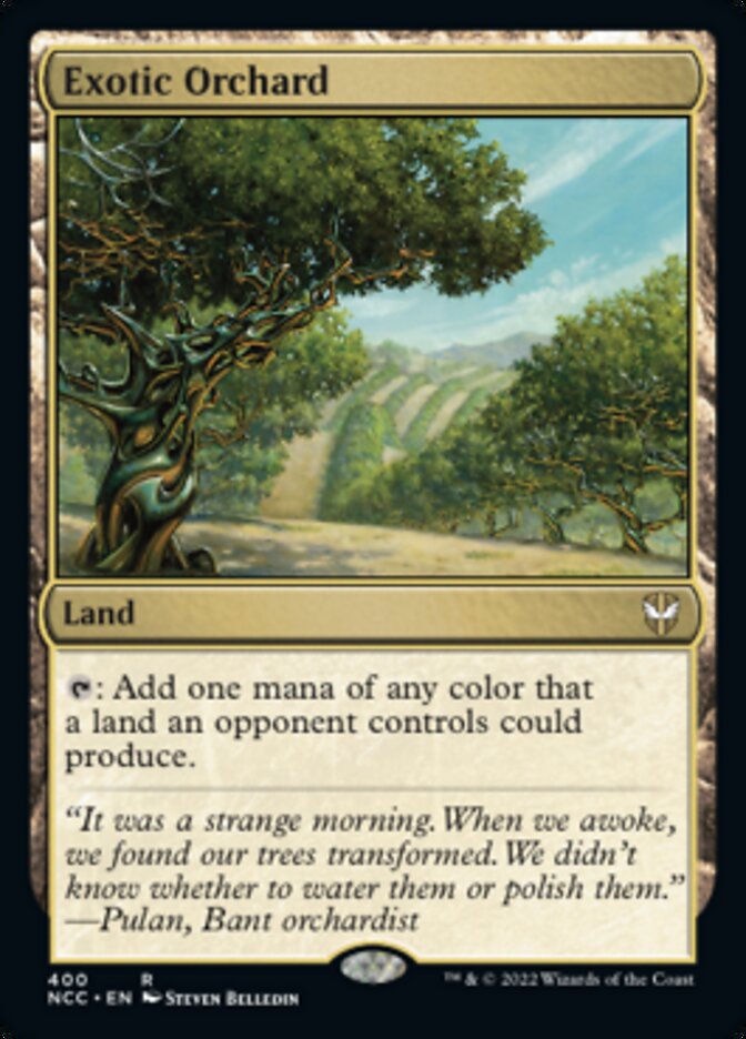 Exotic Orchard [Streets of New Capenna Commander] | The CG Realm