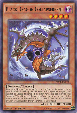 Black Dragon Collapserpent [SDSE-EN023] Common | The CG Realm