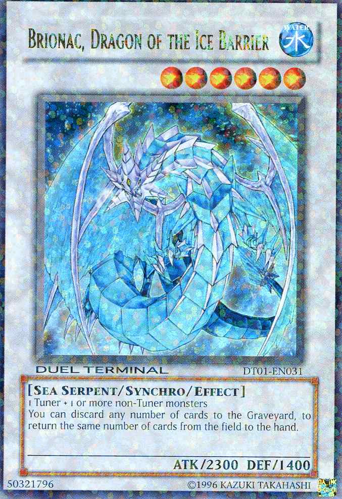 Brionac, Dragon of the Ice Barrier [DT01-EN031] Ultra Rare | The CG Realm
